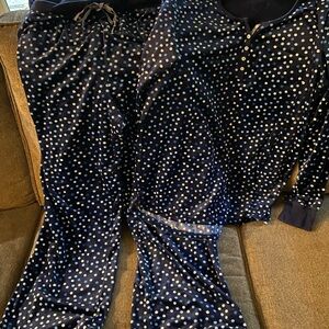 Nautica Navy Polka Dot Kids Pajama Set